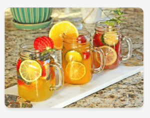 15oz Sublimation Mason Glass Jars with Handle & Lid