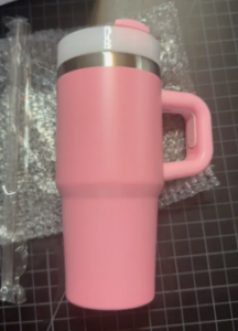 H2.0 14oz Vacuum Insulated Sublimation Kids Travel Mug with Gold/Silver Rim photo review