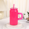 16oz Sublimation Blank Stainless Steel Soda Can With Handle – Red Rose 16oz Sublimation Blank Stainless Steel Soda Can With Handle - Red Rose