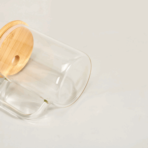 15oz-clear/frosted-sublimation-glass-tumbler-with-handle-&-bamboo-lid-display-3