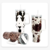 Leopard Print-3 40oz Tumbler with Handle Insulated Stainless Steel Vacuum Travel Mug Leopard Print-3 40oz Tumbler with Handle Insulated Stainless Steel Vacuum Travel Mug