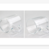 11oz Sublimation Blanks Clear/Frosted Glass Mug with Handle 11oz Sublimation Blanks Clear/Frosted Glass Mug with Handle