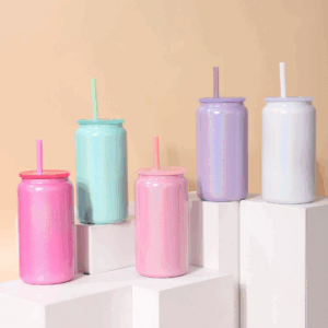 display-of-16oz-sublimation-glitter-stainless-steel-soda-can-with-straw