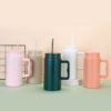 7B7ED1C1-3A16-4af9-AC07-37995602AE5C 50oz Vacuum Insulated Powder Coated Travel Coffee Thermos Mug With Handle