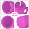 22/34oz Colored Trucker/Hospital Mug with Lid and Straw 22/34oz Colored Trucker/Hospital Mug with Lid and Straw