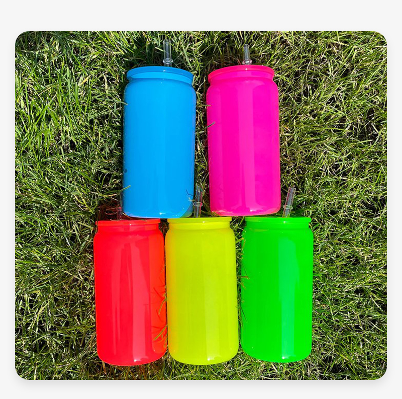 sublimation-16oz-neon-fluorescent-glass-and-plastic-can-with-colored-lids-real-shot