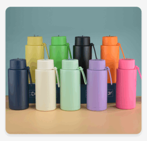 34oz Solid Color Vacuum Insulated Stainless Steel Flask Water Bottles