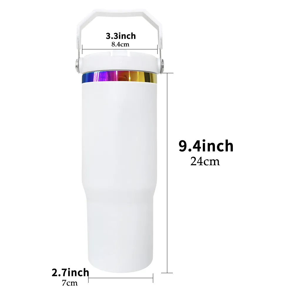 size-of-30oz-gold-rainbow-plated-tumbler-with-portable-handle