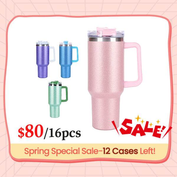 40oz Shinny Tumblers