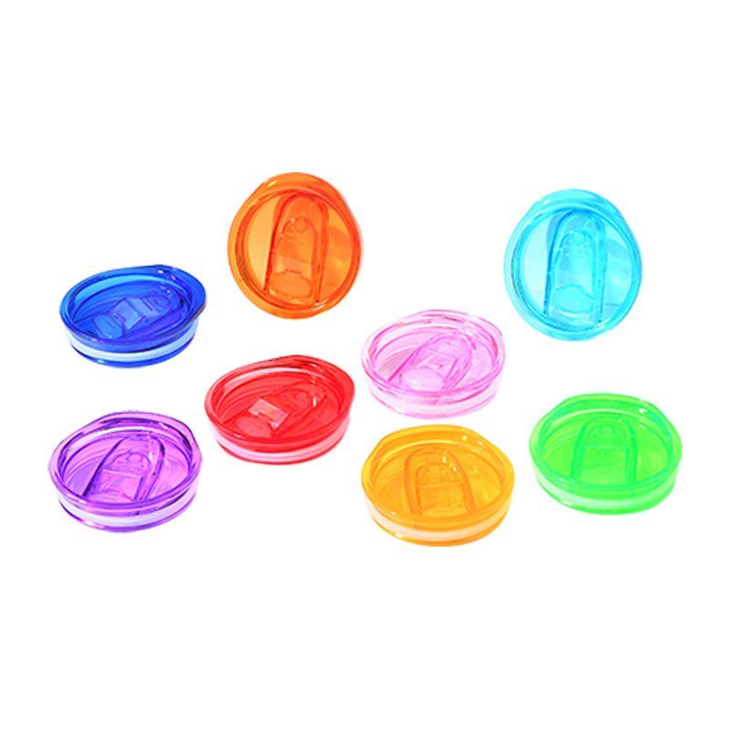 Mixed Colors Plastic BPA Free Replacement Lids for 20oz Skinny Tumblers