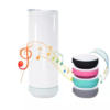 20oz Sublimation Stainless Steel Glow in Dark Bluetooth Wireless Speaker Smart Water Bottle 20oz Sublimation Stainless Steel Glow in Dark Bluetooth Wireless Speaker Smart Water Bottle