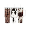 Leopard Print-3 40oz Tumbler with Handle Insulated Stainless Steel Vacuum Travel Mug Leopard Print-3 40oz Tumbler with Handle Insulated Stainless Steel Vacuum Travel Mug