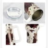 Leopard Print-3 40oz Tumbler with Handle Insulated Stainless Steel Vacuum Travel Mug Leopard Print-3 40oz Tumbler with Handle Insulated Stainless Steel Vacuum Travel Mug