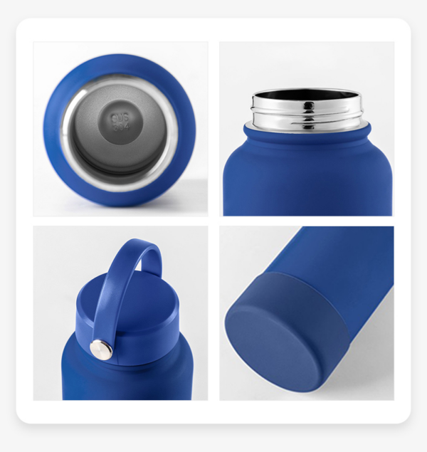 26oz/800ml Hydro Flask Stainless Steel Water Bottle with Portable Lids