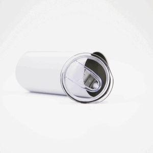 Straight Stainless Steel 15oz White Wholesale Sublimation Blank Tumblers in Bulk
