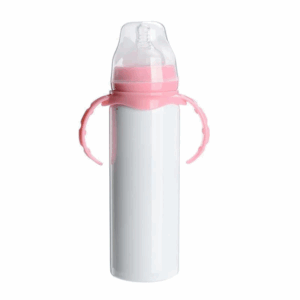 8oz Stainless Steel Sublimation Sippy Cup Feeding Baby Mugs with Handle