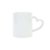 11oz Sublimation Blank Ceramic Coffee Mug with Heart Shape Handle 11oz Sublimation Blank Ceramic Coffee Mug with Heart Shape Handle