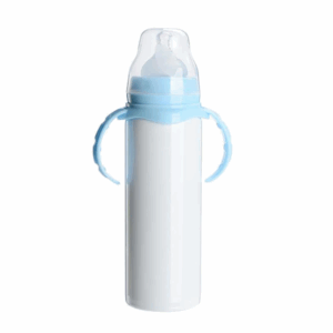 8oz Stainless Steel Sublimation Sippy Cup Feeding Baby Mugs with Handle