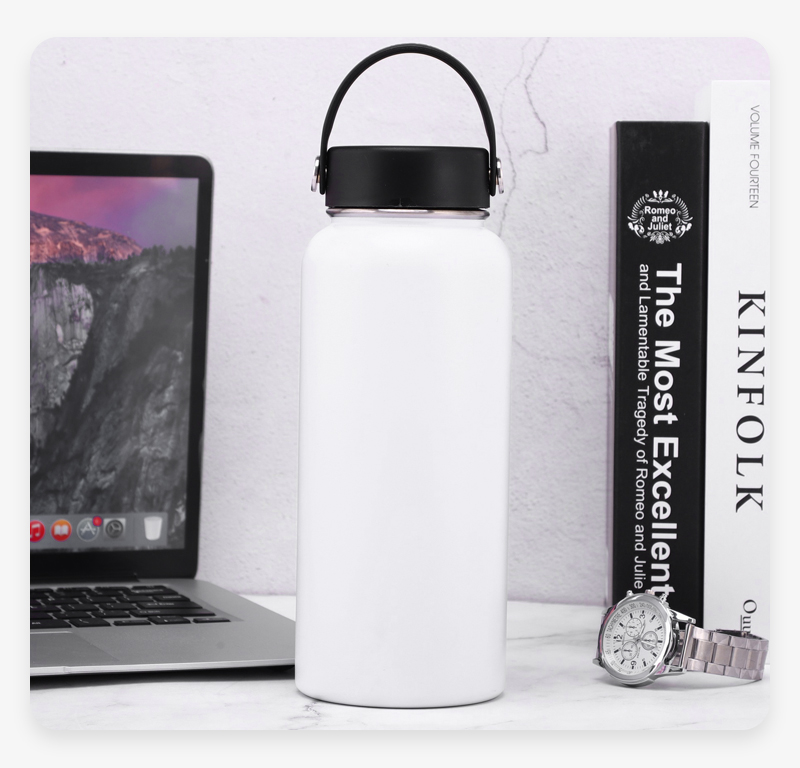 18/32oz Thermos Hydro Flask Sublimation Water Bottle with Portable Lids