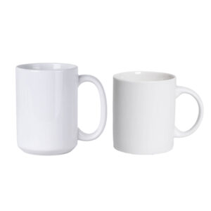 11/15oz White Sublimation Blank Ceramic Coffee Mug