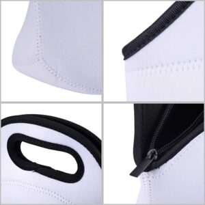 Sublimation Lunch Box Carry Case Handbags Tote with Zipper