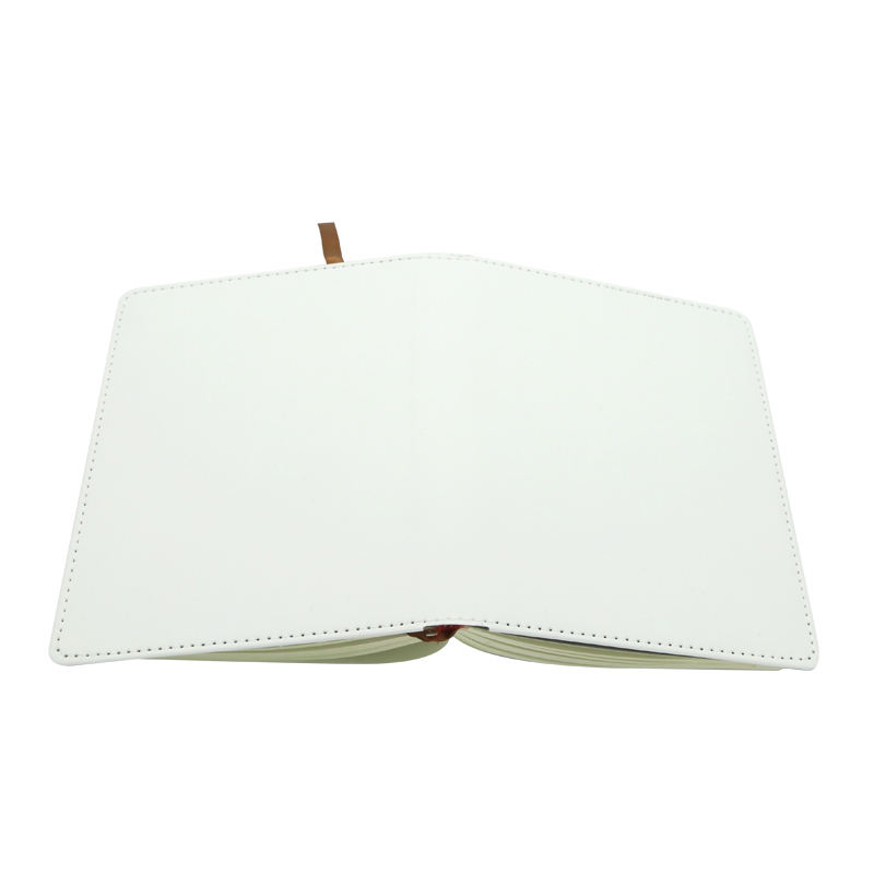 New Design Gift Blank Size A5 Sublimation Printable Notebook With Leather Cover