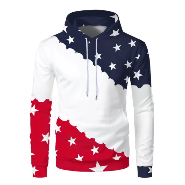 Sublimation Blank Tie Dye Pullover Faux Bleached Hoodies For Men And Women