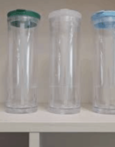 24packs 20oz Flip Top Snow Globe Acrylic Cup with Pre-Drilled Hole photo review