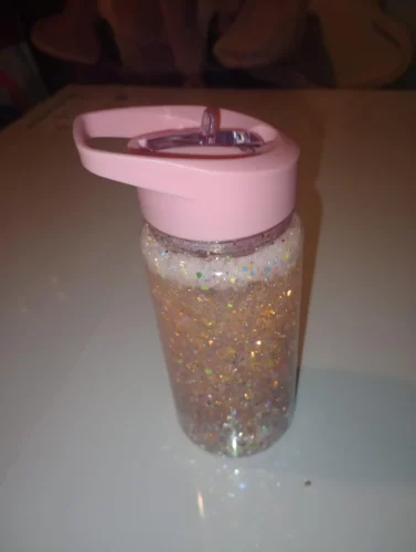10oz Double Wall Acrylic Plastic Snow Globe Water Bottles photo review