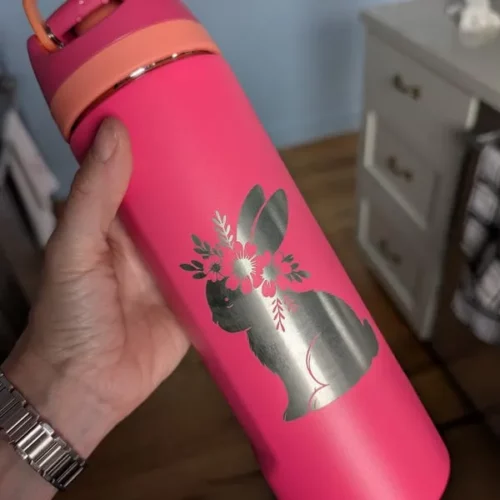 24/32oz Owala Dupe Freesip Insulated Stainless Steel Thermos Water Bottle with Built-in Straw photo review