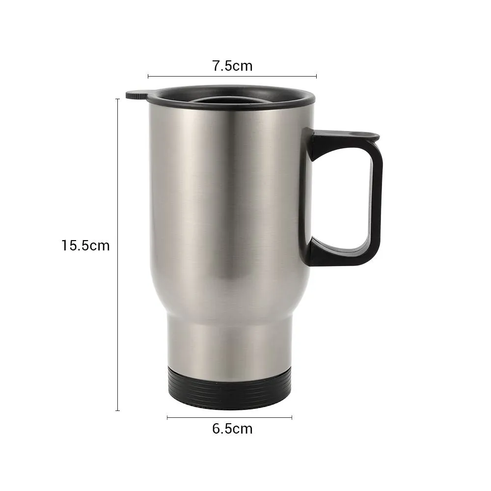 14oz Sublimation Blank Mug Thermal Stainless Steel Car Cup - Size