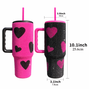 size-of-black-pink-rhinestone-sweet-heart-print-40oz-travel-mug-for-valentine