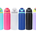 24/32oz Owala Dupe Freesip Insulated Stainless Steel Thermos Water Bottle with Built-in Straw photo review