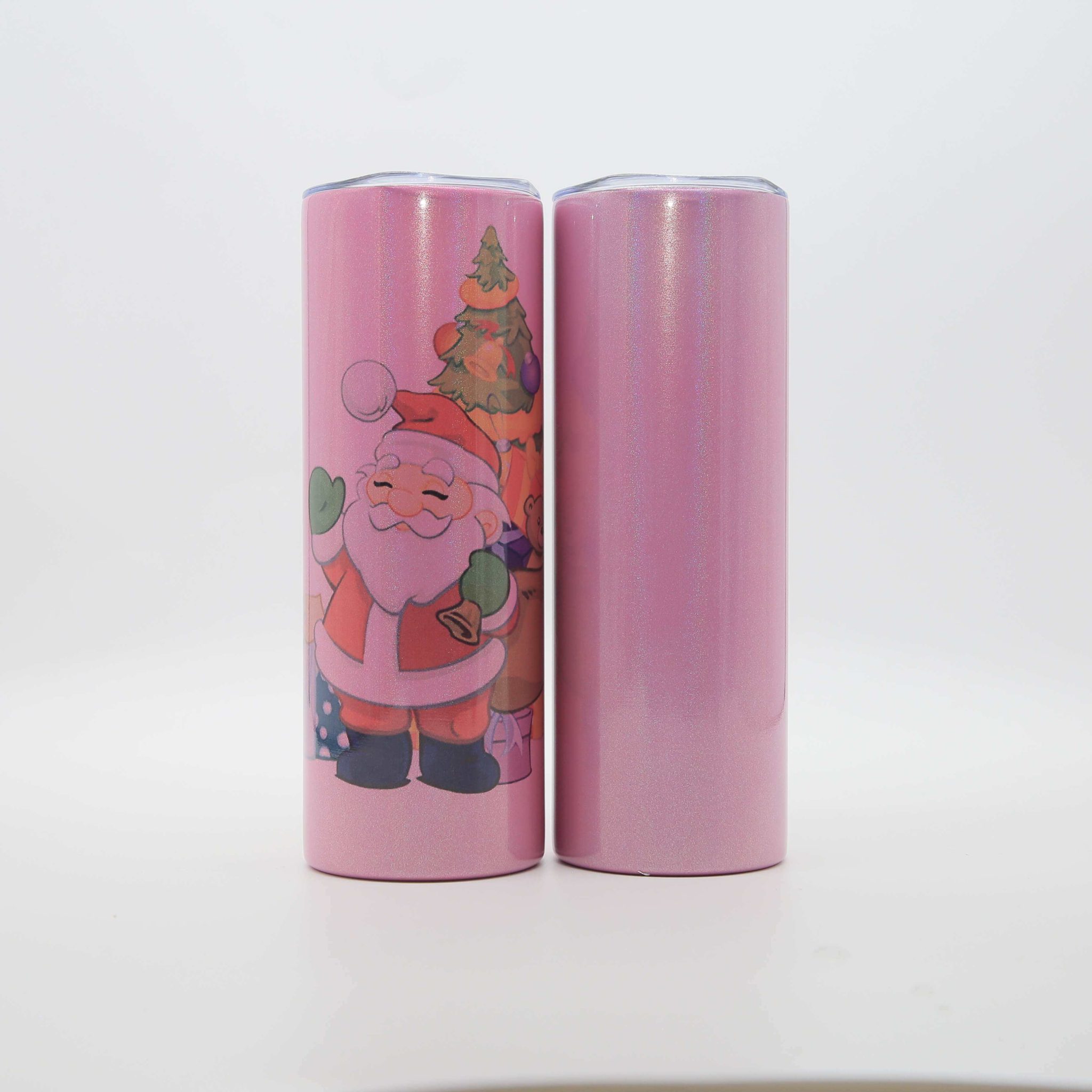 20oz Glitter Sublimation Tumbler Vacuum Insulated Bottle In Bulk Straight Tumbler