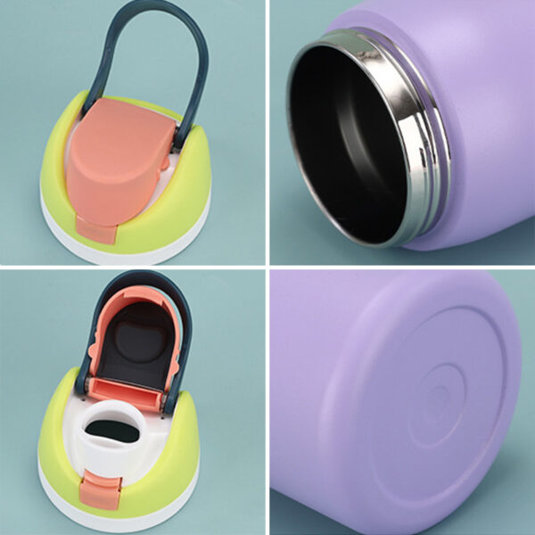 24/32oz Owala Dupe Freesip Insulated Stainless Steel Thermos Water Bottle with Built-in Straw - Details
