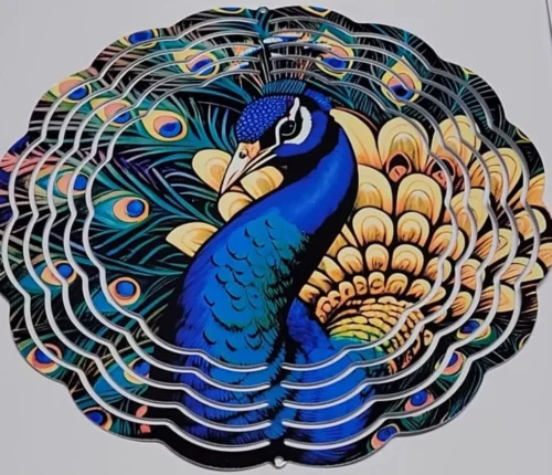 Double-Sided Sublimation Blanks Aluminum Wind Spinner photo review