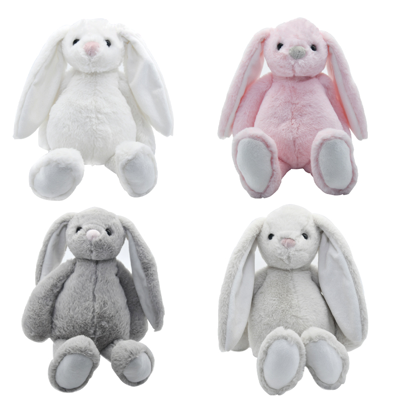 display-of-easter-rabbit-stuffed-doll-for-sublimation-long-eared-bunny-wholesale