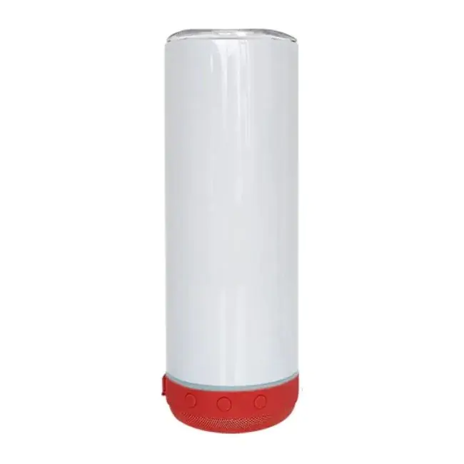red-20oz-stainless-steel-bluetooth-wireless-speaker-smart-sublimation-tumbler-water-bottle