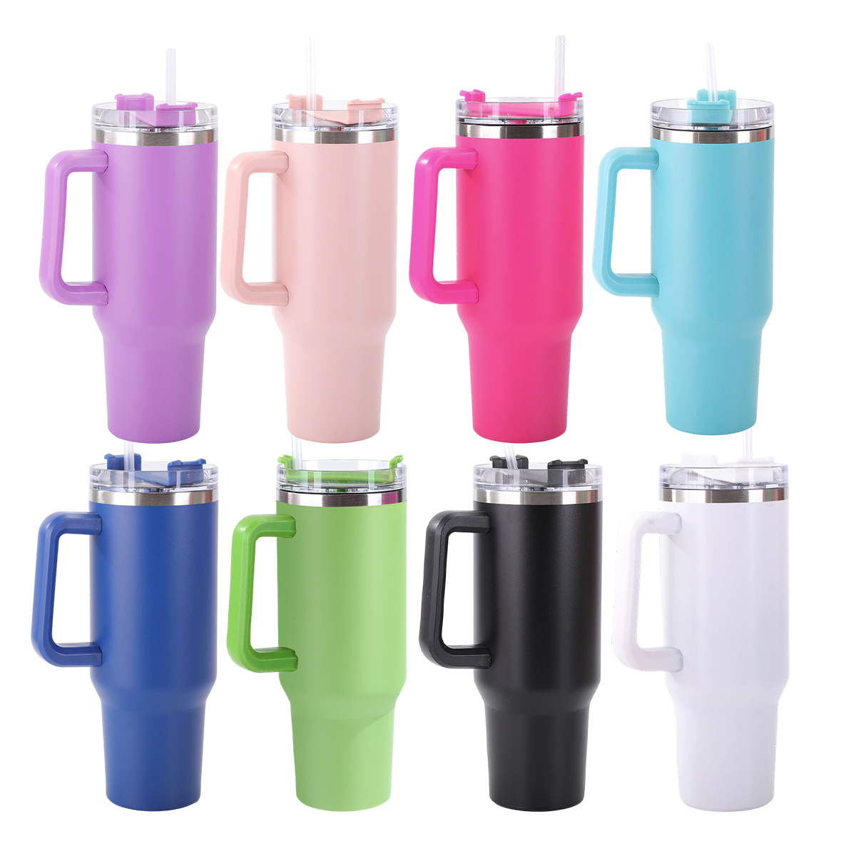 Sublimation Travel Mugs 40oz Stanley Dupe Tumblers in Bulk