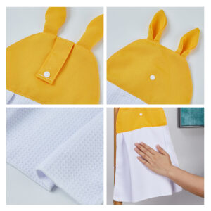 Sublimation Blank Bunny Ears Waffle Soft Hand Hanging Towels - Sublimation Blank Bunny Ears Waffle Soft Hand Hanging Towels - Details