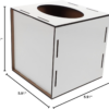 MDF Sublimation Blank Tissue Box Dispenser – Detail MDF Sublimation Blank Tissue Box Dispenser - Detail