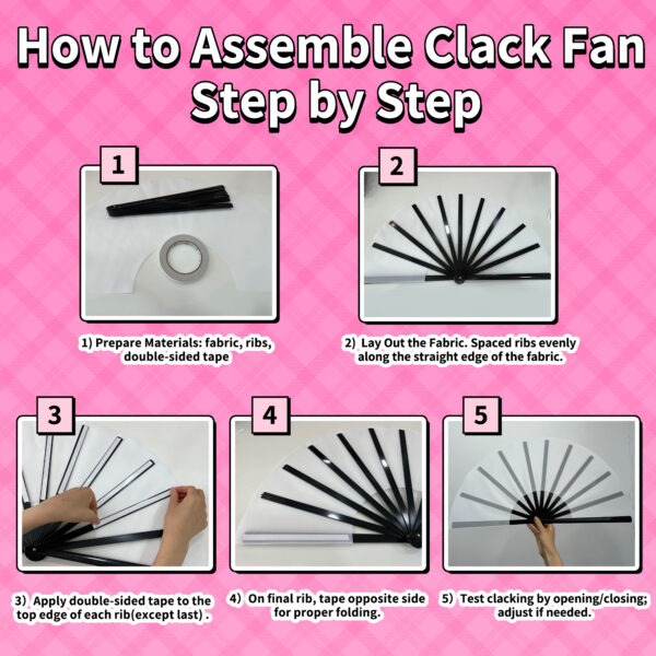 How to Assemble Clack Fan