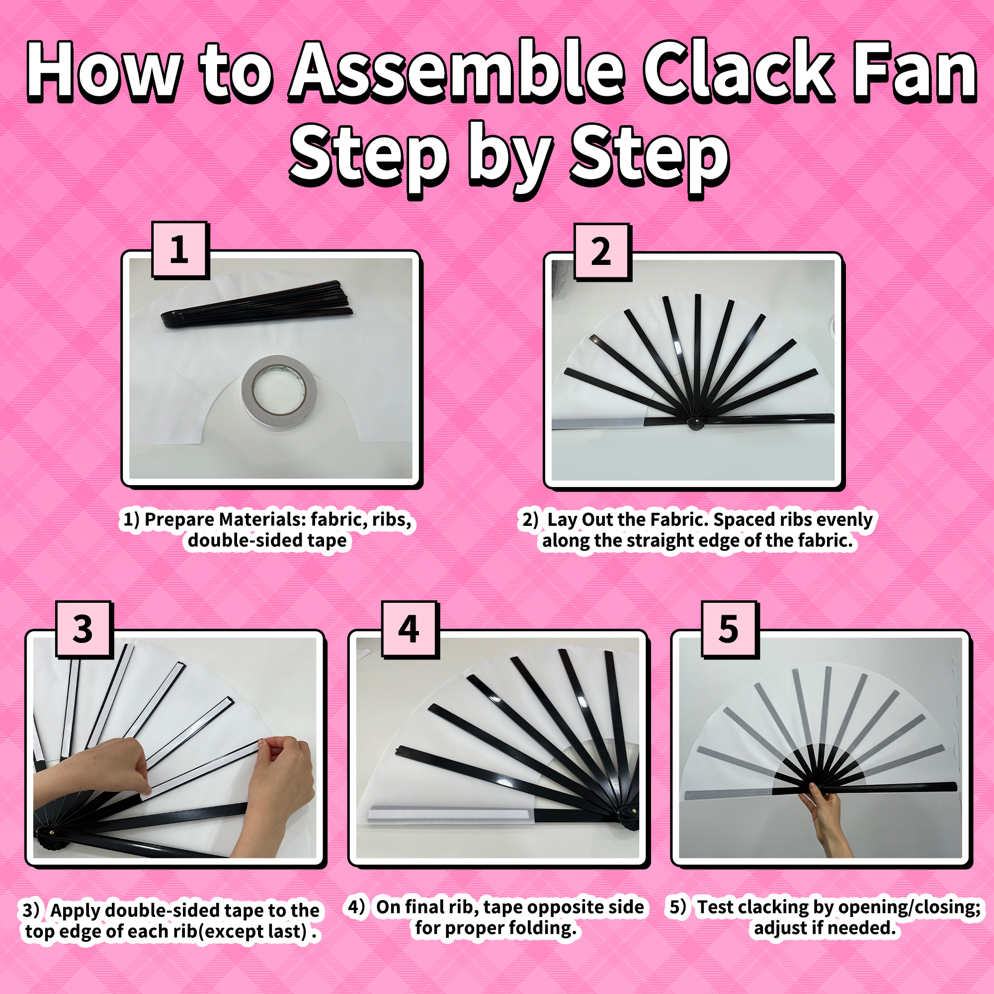 How to Assemble Clack Fan