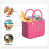 Durable Waterproof EVA Beach Tote Bag for Women Durable Waterproof EVA Beach Tote Bag for Women