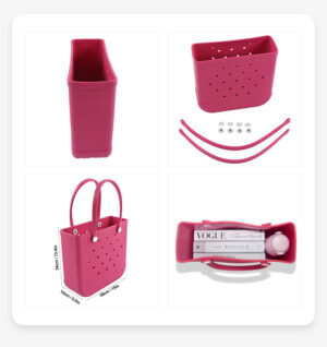 Durable Waterproof EVA Beach Tote Bag for Women - Detail