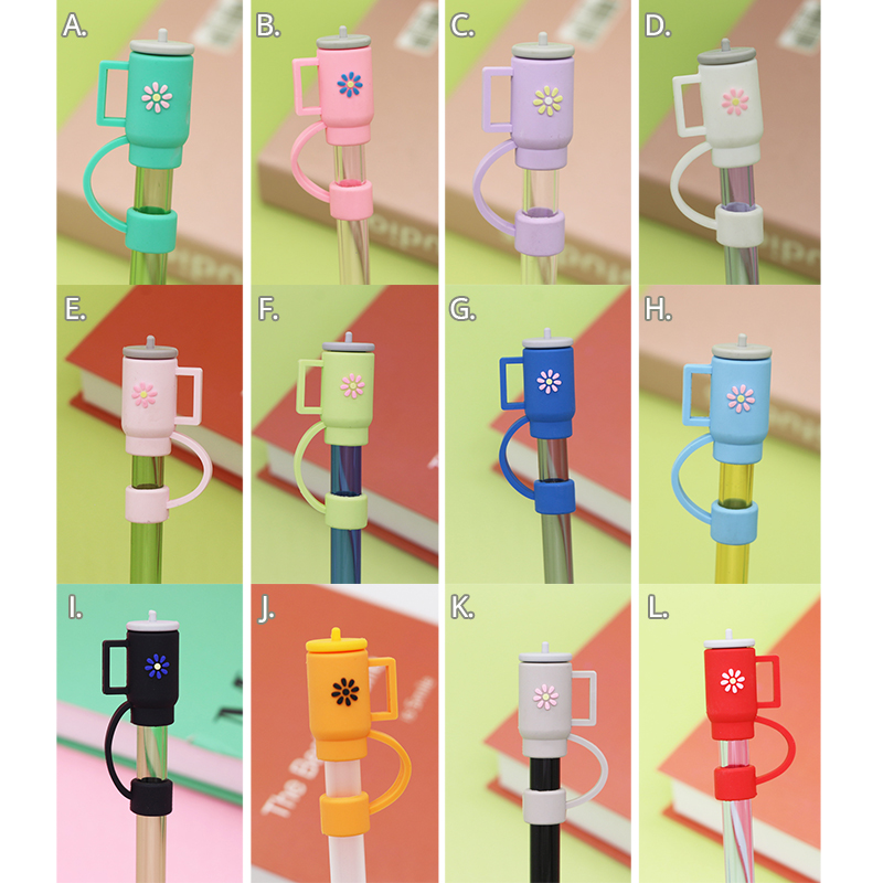 Dust-Proof Straw Toppers Compatible with Stanley 30oz/40oz Tumbler