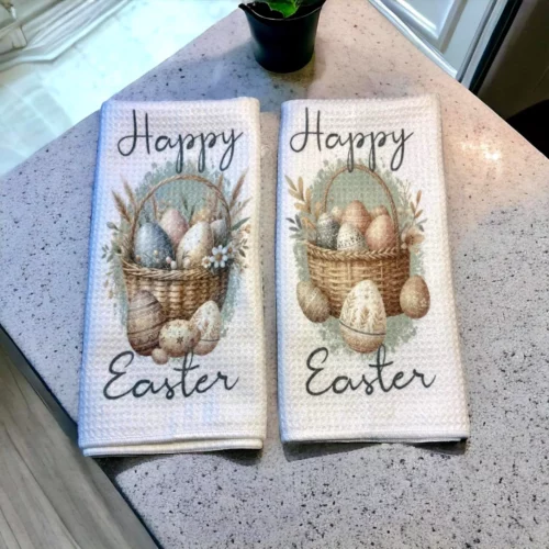 Craft Sublimation Blank Waffle Weave Towel for Heat Press 50pcs photo review