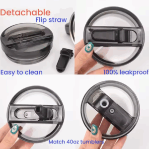 40oz Protour Blank Sublimation Macaroon Quencher Tumbler - Flip Straw Lids