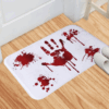 Halloween Bloody Hand Foot Prints Mat Scary Home Decor Halloween Bloody Hand Foot Prints Mat Scary Home Decor