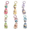 POP MART Labubu Bow-Knot Plush Doll Macaron Colored Keychain POP MART Labubu Bow-Knot Plush Doll Macaron Colored Keychain